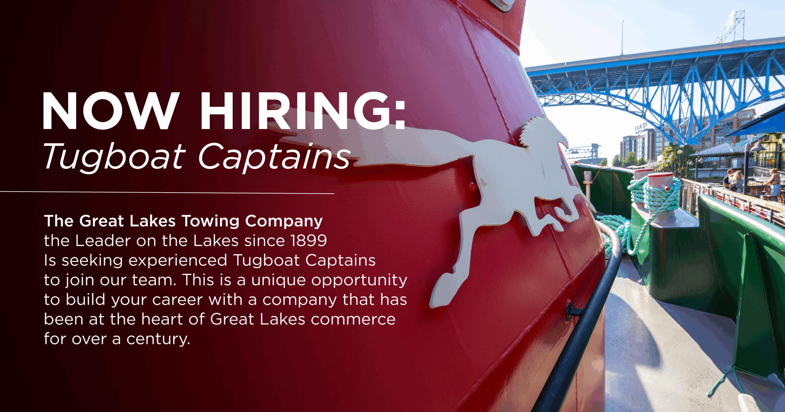 Tugboat : We'll pull you where you want… Tugboat : We'll pull you where you want… Tugboat : We'll pull you